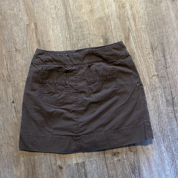 SONOMA LIFE + STYLE BROWN SKORT (6) - Picture 5 of 6